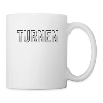 Turnen - Tasse - Weiß - Rechts