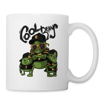 Cool Beans Rapper Crew Trio drôle - Mug blanc - blanc - Droite