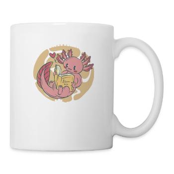 Je préfère être avec mon livre - Mug blanc - blanc - Droite