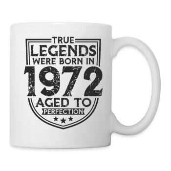 1972 Cadeau d’anniversaire Born Legends - Mug blanc - blanc - Droite