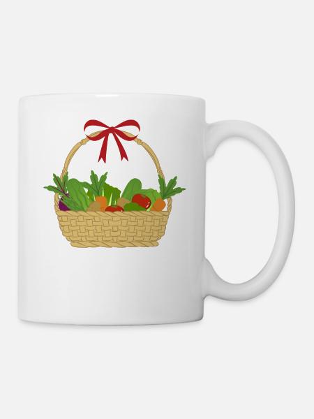 Légumes - Mug blanc - blanc