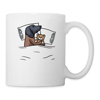 Bayerischer Gebirgsschweißhund - Tasse - Weiß - Rechts
