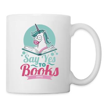 Say Yes To Books - Mug - white - Right