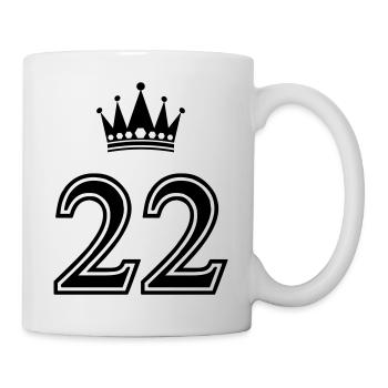 22 crown - Mug - white - Right