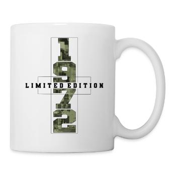 Camouflage 1972 Geboren Geburtsjahr 1972 Männer - Tasse - Weiß - Rechts