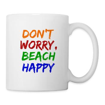 Lustiger Spruch Sommer Meer Sonne Urlaub - Tasse - Weiß - Rechts