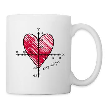Fonction cardiaque - Mug blanc - blanc - Droite