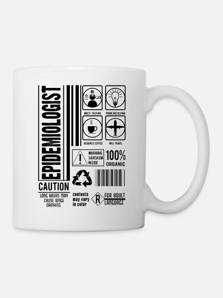 Epidemiologist Tag - Tasse - Weiß