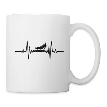 Gymnastique Plancher Gymnastique Heartbeat Gymnastics Club Turner - Mug blanc - blanc - Droite