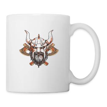 Odin Wikinger Valhalla Vikinger Hammer Thor Odin - Tasse - Weiß - Rechts