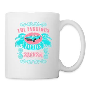 The Fabulous Fifties Rock N' Roll 50s - Mug - white - Right