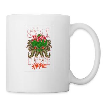 Séjour Trippy Little Hippie Weed Cannabis 420 - Mug blanc - blanc - Droite