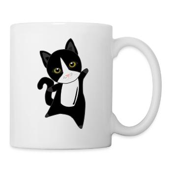 Chats animaux mignons Chats pour enfants animaux drôles - Mug blanc - blanc - Droite