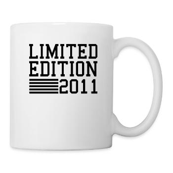 Geburtstag Limited Edition 2011 - Tasse - Weiß - Rechts