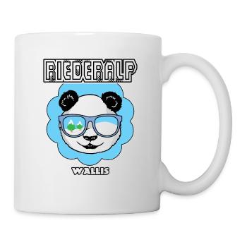 Panda Bear Riederalp Valais Apres Ski - Mug blanc - blanc - Droite