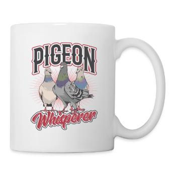 Pigeon Whisperer - Cool Pigeon - Mug blanc - blanc - Droite