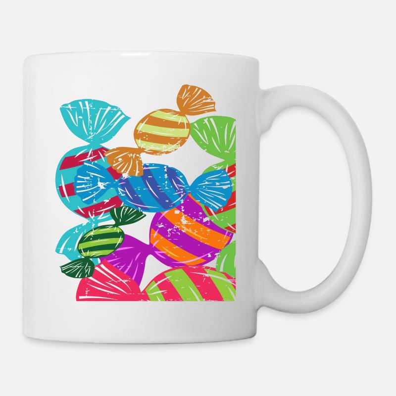 Bonbons - Mug blanc - blanc