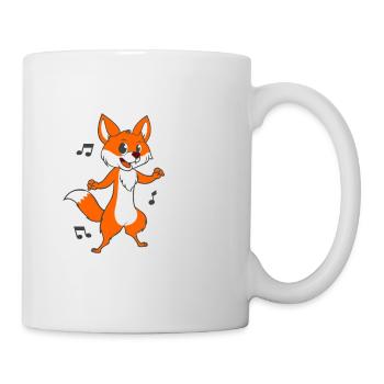 Disco fuchs - Tasse - Weiß - Rechts