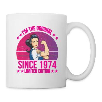 Ich Bin Das Original Seit 1974 Limited Edition - Tasse - Weiß - Rechts