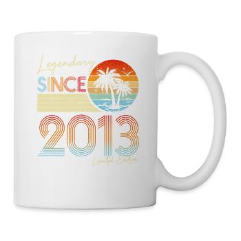 Légendaire Depuis 2013 Édition Limitée - Mug blanc - blanc - Droite