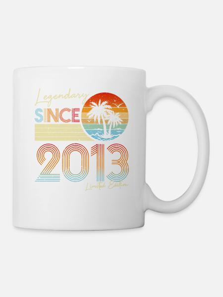 Legendär seit 2013 Limited Edition - Tasse - Weiß
