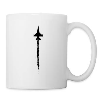 Avion Présent Pilote Avion Avion - Avion - Mug blanc - blanc - Droite
