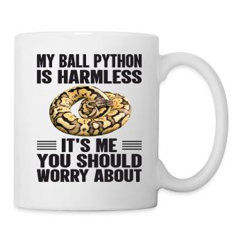 Es Ist Mir Sorgen - Ball Python Snake - Tasse - Weiß - Rechts