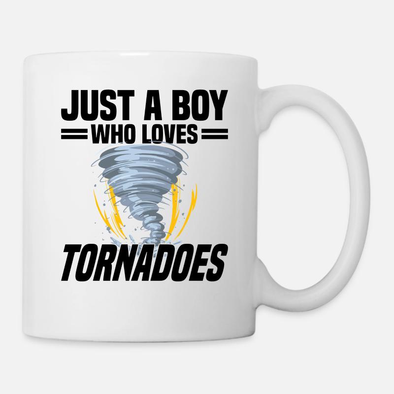 Tornadojäger Tornado Tornado Chaser Wirbelsturm - Tasse - Weiß