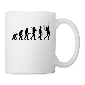 Vêtements pour joueurs de tennis Tennis Femmes Filles - Mug blanc - blanc - Droite