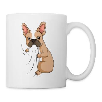 French Bulldog - Mug - white - Right
