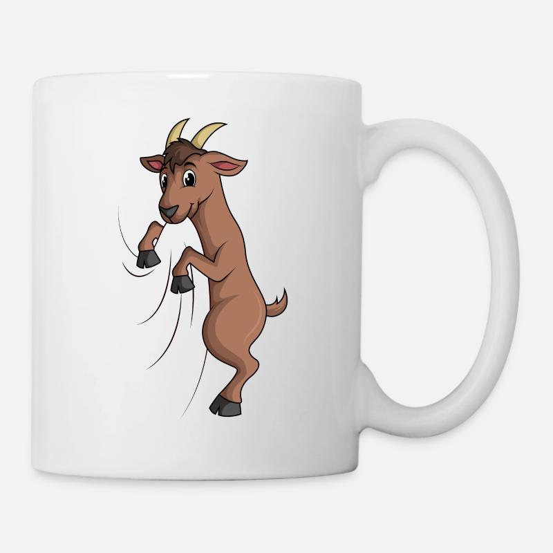 Ziege - Tasse - Weiß