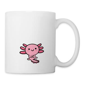 A is for Axolotl - Funny Axolotl - Mug - white - Right