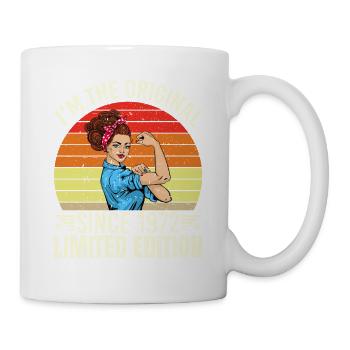 Ich Bin Das Original Seit 1972 Limited Edition - Tasse - Weiß - Rechts