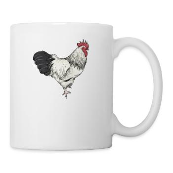 Sundheimer Hühner I Chicken Poultry Motif pour - Mug blanc - blanc - Droite