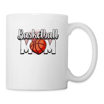 Basketball Mom Mama Mommy Mothers Day - Tasse - Weiß - Rechts