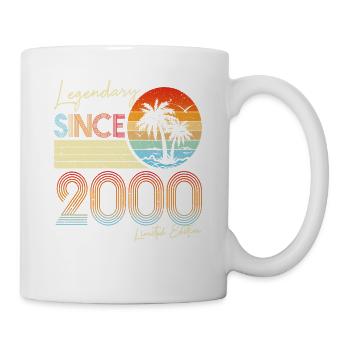 Légendaire Depuis 2000 Édition Limitée - Mug blanc - blanc - Droite