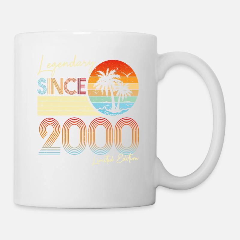 Legendär seit 2000 Limited Edition - Tasse - Weiß