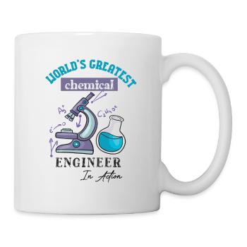 Ingénieur chimiste - Mug blanc - blanc - Droite