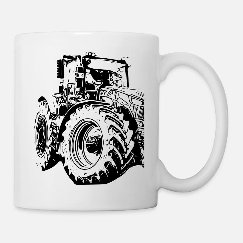 Traktor - Tasse - Weiß