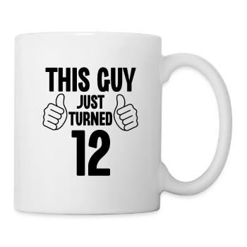 This Guy Just Turned 12 - Mug - white - Right