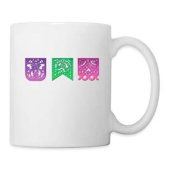 Dias de los Muertos Mexiko Feiertag - Tasse - Weiß - Rechts