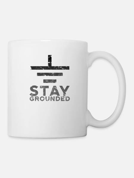 Grounded Electrical Engineering Symbol Ingenieure - Tasse - Weiß
