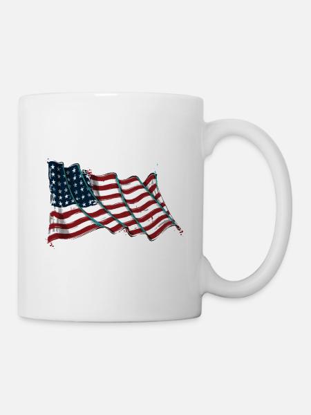 USA - Tasse - Weiß