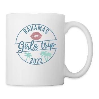 Voyage de week-end des filles aux Bahamas avec l’équipe de filles - Mug blanc - blanc - Droite