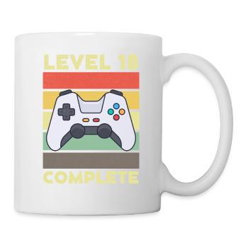 Level 18 Complete 18 years 18th birthday - Mug - white - Right