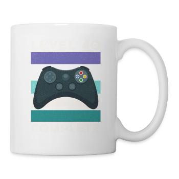Level 40 Complete 40 years 40th birthday - Mug - white - Right