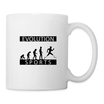 Evolution Parasports Disabled Sports Runners - Mug - white - Right