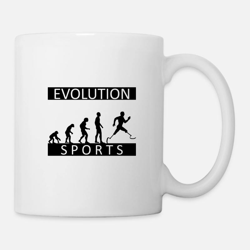 Evolution Parasports Disabled Sports Runners - Mug - white