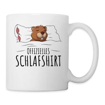 Biber - Tasse - Weiß - Rechts