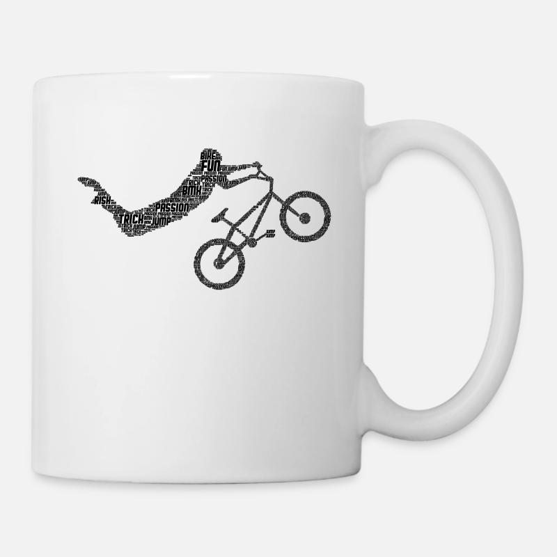 Le BMX - Mug blanc - blanc